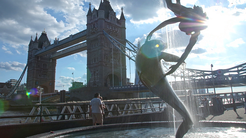 Time-Lapse of Tower Bridge, London, England, United Kingdom, Europe