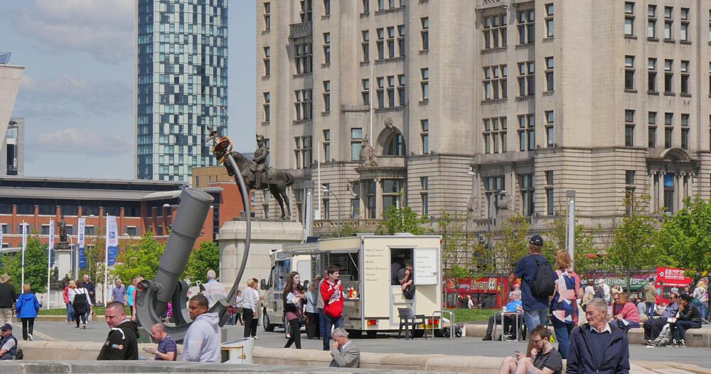 Royal Liver Building, Liverpool, Merseyside, Lancashire, England, UK, Europe