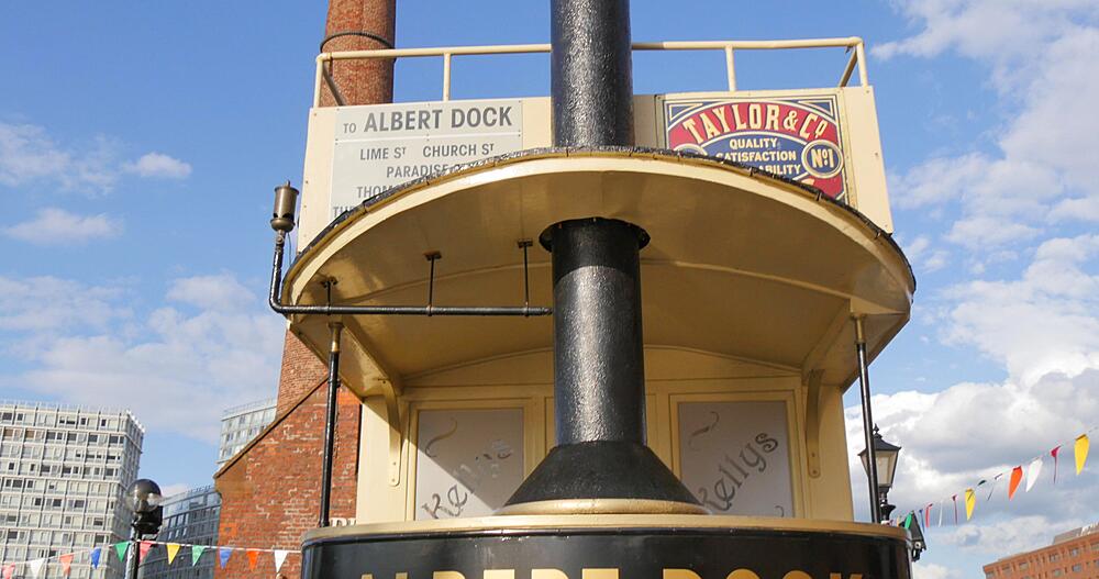 Albert Dock Pump House, Liverpool, Merseyside, Lancashire, England, UK, Europe