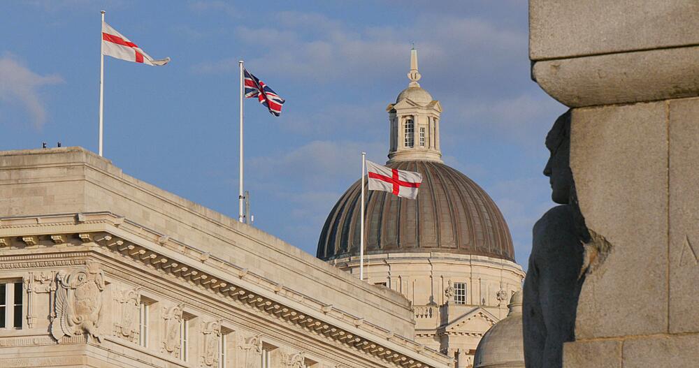 Port of Liverpool Building & Royal Liver Building, Liverpool, Merseyside, Lancashire, England, UK, Europe