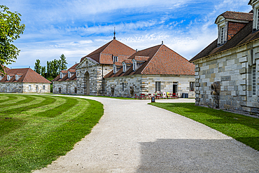 Royal Saltworks at Arc-et-Senans showcases historical architecture and landscape design in the heart of France