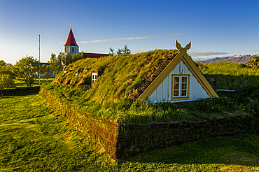 Turf farm with huts, Glaumbaer, Iceland