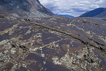 Unesco site Petroglyphic Complexes of the Mongolian Altai, Altai Mountain National Park, western Mongolia