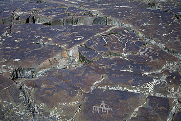 Unesco site Petroglyphic Complexes of the Mongolian Altai, Altai Mountain National Park, western Mongolia