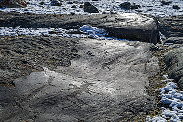 Unesco site Petroglyphic Complexes of the Mongolian Altai, Altai Mountain National Park, western Mongolia