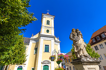 Franciscan Church, Franziskanerkirche, Einsenstadt, Burgenland, Austria, Europe