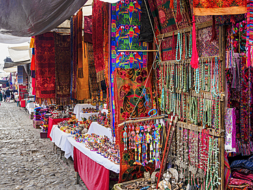 Handicraft Market, Chichicastenango, El Quiche Department, Guatemala