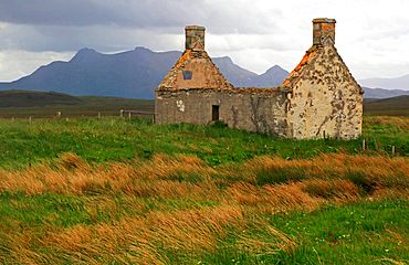 Moine House and Ben Loyal, Sutherland, Scotland