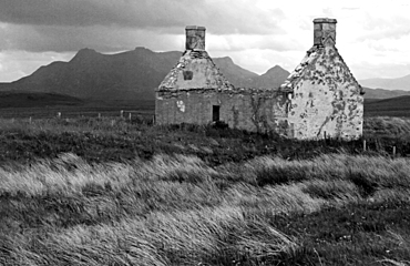 Moine House and Ben Loyal, Sutherland, Scotland