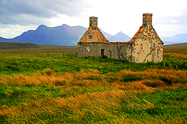 Moine House and Ben Loyal, Sutherland, Scotland