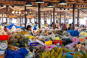 Vendors at Centenary Farmers Market, Thimphu, Bhutan