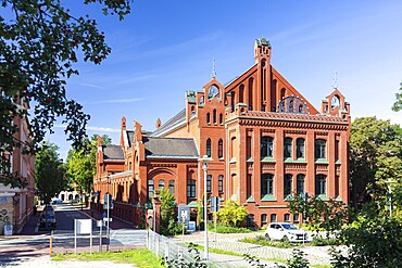 Exterior view of the Johannisbad, Zwickau, Saxony, Germany