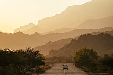 Landscape near Al Hamra, Ad Dakhiliyah, Oman, Arabian Peninsula, Middle East