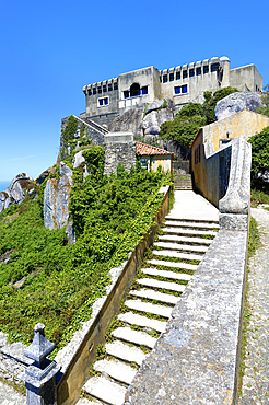 Peninha Sanctuary, Stairs Leading to the hermitage, Sintra-Cascais Natural Park, Colares, Portugal