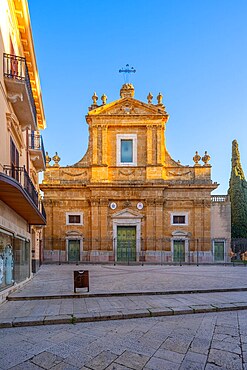 Basilica of Santa Maria Assunta, Alcamo, Trapani, Sicily, Italy, Mediterranean, Europe
