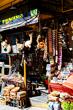 Exploring a market filled with various items and offerings in Bolivia
