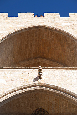 Porta de Serrans, Pla&ccedil;a dels Furs, Valencia, Spain, Europe
